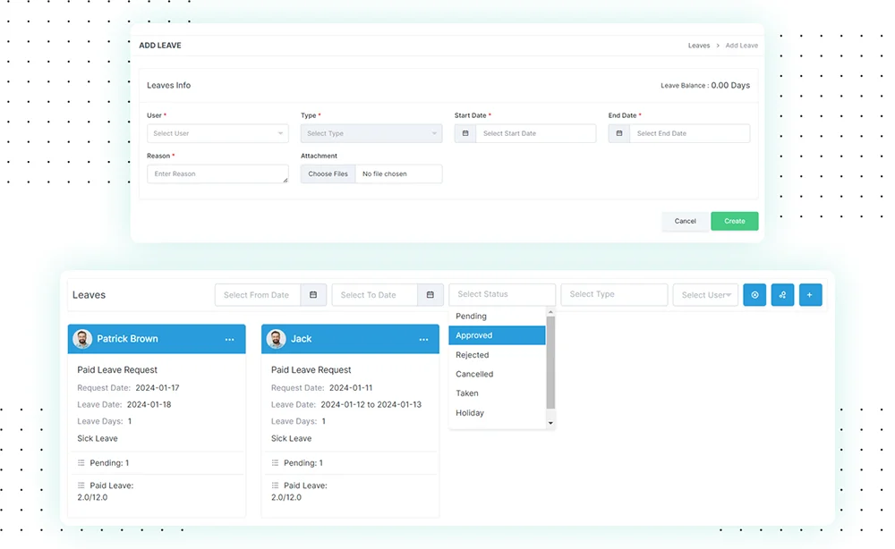 チームのための休暇追跡ツール