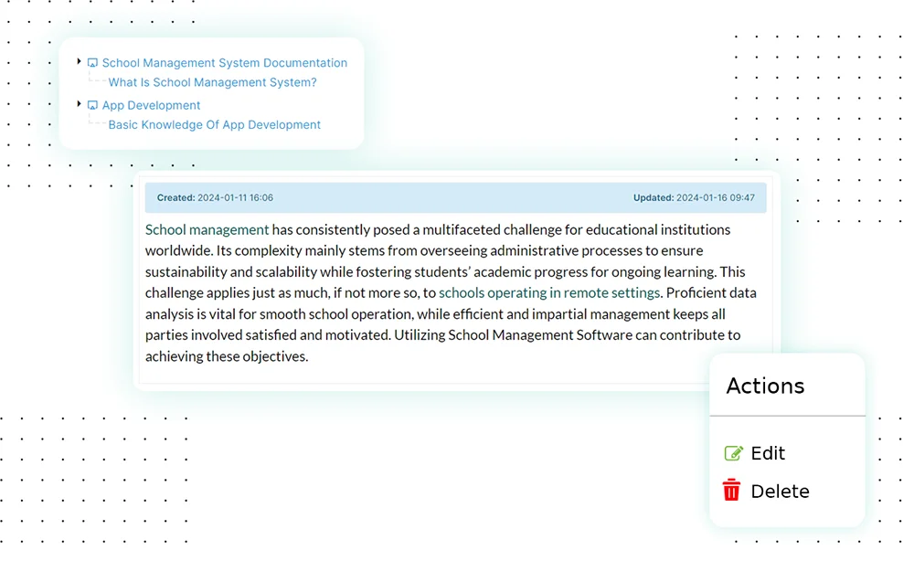 コンテンツには無限の可能性があります