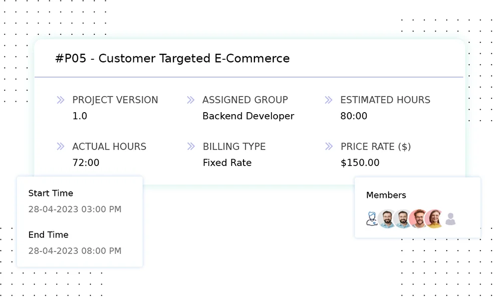 リアルタイムでプロジェクトを追跡する
