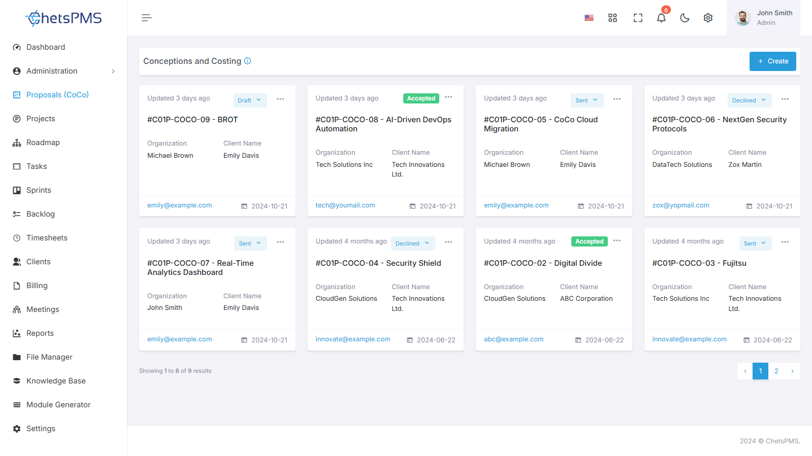 How To Create Conception And Costing Of A Project?